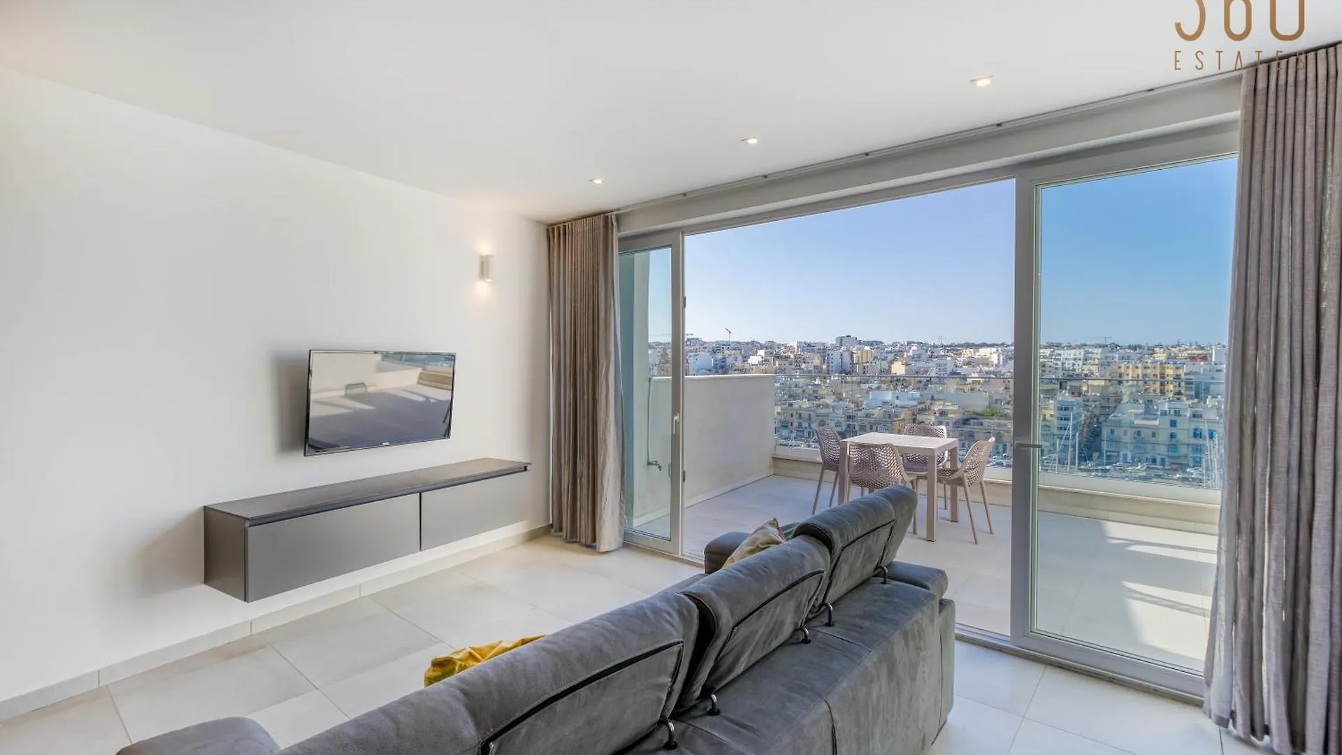 Apartment Modern 3Br Home With Stunning Marina View In Pieta By 360 Estates