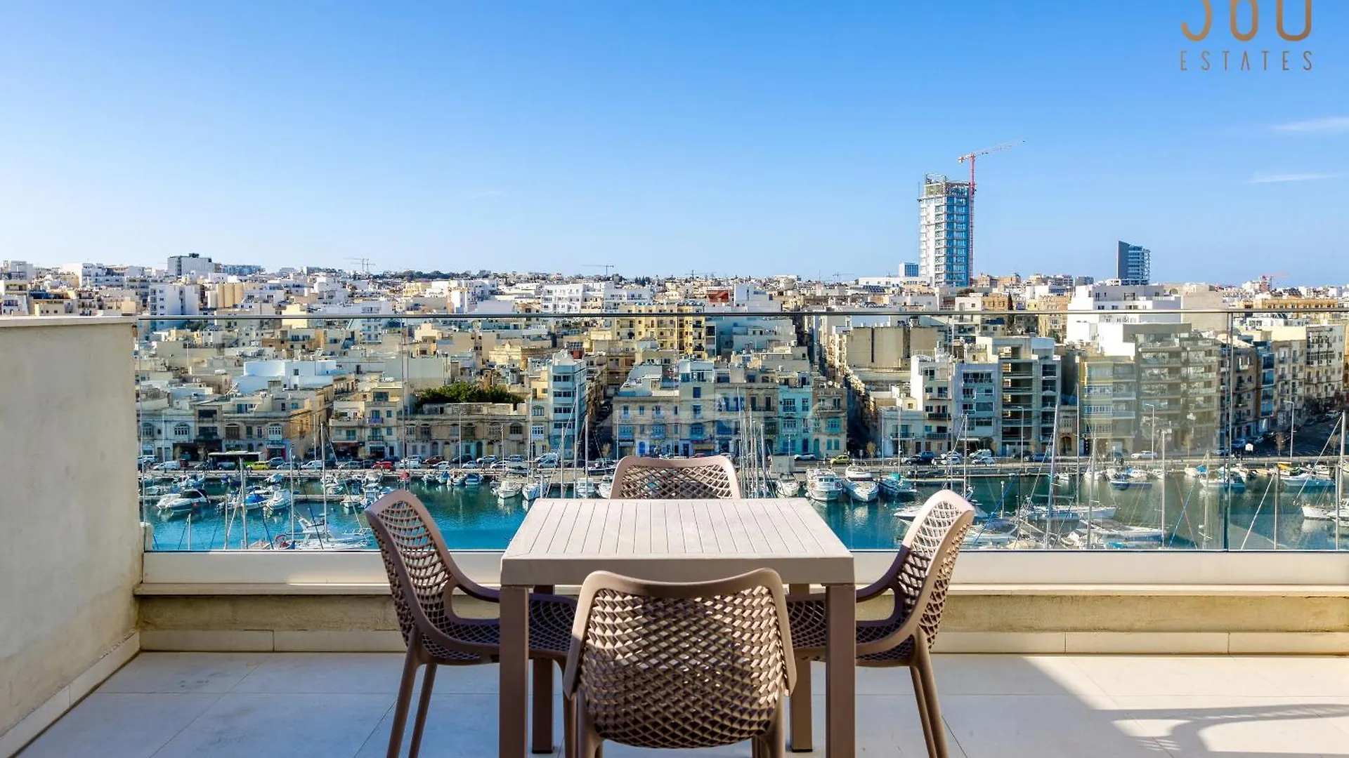 Apartment Modern 3Br Home With Stunning Marina View In Pieta By 360 Estates