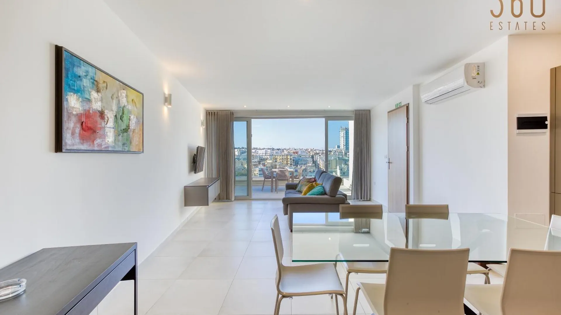 Apartment Modern 3Br Home With Stunning Marina View In Pieta By 360 Estates