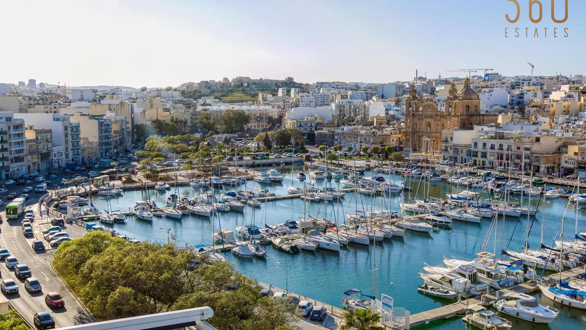 Apartment Modern 3Br Home With Stunning Marina View In Pieta By 360 Estates Malta